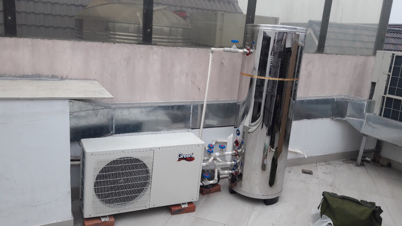 Hệ thống máy gia nhiệt nước nóng Heat Pump giá tốt tại Hà Nội - Ảnh 1