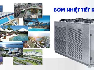 Tư vấn-  lắp đặt hệ thống máy nước nóng trung tâm Heat Pump cho các dự án công trình xây dựng tại Quảng Ninh
