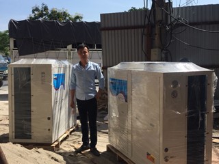 Bơm nhiệt Heat Pump- Giải pháp gia nhiệt nước nóng cho khách sạn tốt nhất hiện nay tại Hải Phòng