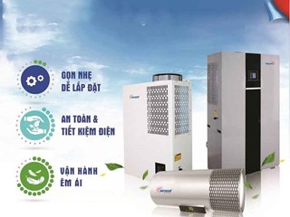 Máy bơm nhiệt công nghiệp tại Thái Bình