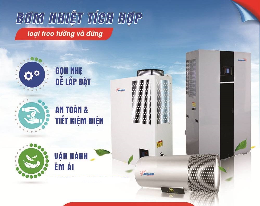 Phân phối máy bơm nhiệt Megasun cho hộ gia đình tại Hải Phòng