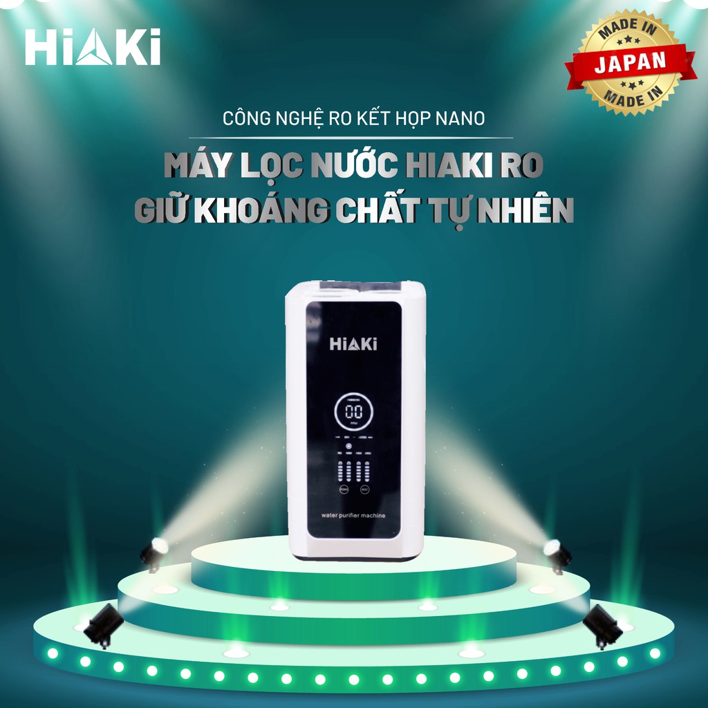 Đại lý phân phối Máy Lọc Nước Hiaki RO Cao Cấp Công Nghệ Nhật Bản tại Hải Phòng