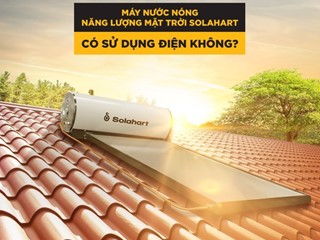 MÁY NƯỚC NÓNG NĂNG LƯỢNG MẶT TRỜI SOLAHART CÓ SỬ DỤNG ĐIỆN KHÔNG?