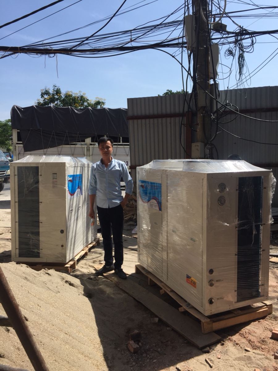 Máy bơm nhiệt Heat Pump - Giải pháp đầu tư dài hạn cho khách sạn, resort tại Hải Phòng