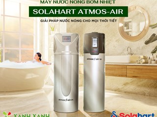Bơm Nhiệt Solahart Atmos-Air - Giải pháp nước nóng tái tạo cho mọi thời tiết