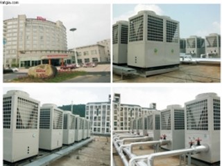 Lắp đặt hệ thống máy nước nóng trung tâm bằng máy bơm nhiệt Heat Pump tại Hải Dương