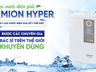 Đại lý máy lọc nước ion kiềm trim ion hyper tại Hải Phòng