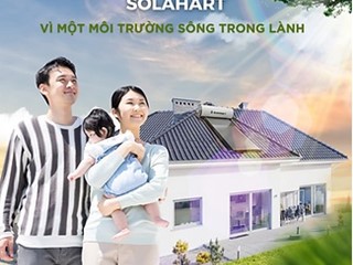 Tiết kiệm điện năng với máy nước nóng năng lượng mặt trời Solahart Sunheat