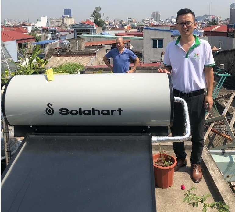 Tư vấn các dòng máy năng lượng mặt trời Solahart