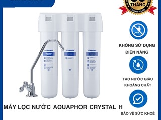 Phân phối và lắp đặt máy lọc nước công nghệ Nano Aquaphor Crystal H tại Hải Phòng