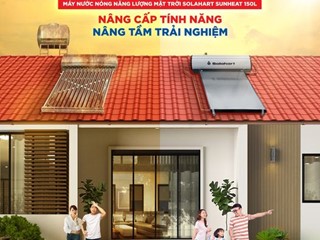 Tại sao bạn nên chọn máy nước nóng năng lượng mặt trời Solahart Sunheat 150L