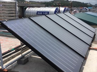 Lắp đặt hệ thống nước nóng trung tâm heat pump tại Thái Bình