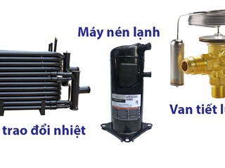 Linh kiện máy bơm nhiệt chính hãng tại Hải Phòng