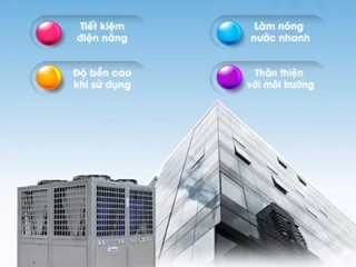 Tiết kiệm năng lượng hiệu quả khi sử dụng máy bơm nhiệt Heat Pump