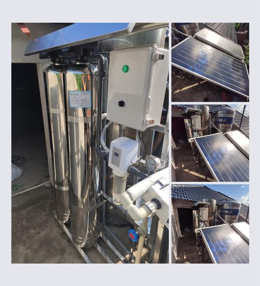 Xử lý nước sạch cho gia đình bằng máy lọc tổng đầu nguồn tại Hải Phòng