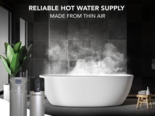 Máy bơm nhiệt Solahart Atmos-Air 270L - máy nước nóng thông minh, hiệu quả đến từ Úc