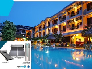 Cung cấp nước nóng cho biệt thự với hệ thống máy bơm nhiệt Heat Pump