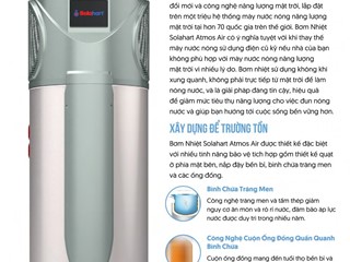 Nước nóng trung tâm heatpump Solahart - Giải pháp gia nhiệt nước nóng cho biệt thự-gia đình