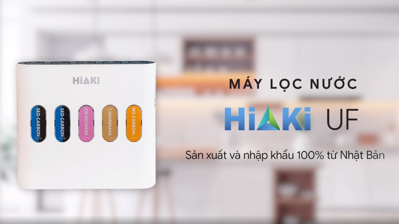 Lắp đặt máy lọc nước HIAKI UF uống trực tiếp tại vòi (công suất 120lit/h) cho mô hình cafe, tiệm pha chế tại Hải Phòng