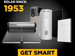 Máy nước nóng NLMT Solahart - giải pháp tái tạo thông minh.
