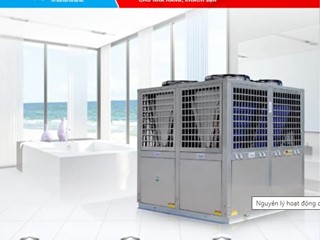 Máy bơm nhiệt Heat Pump - Giải pháp đầu tư dài hạn cho khách sạn, resort tại Quảng Ninh