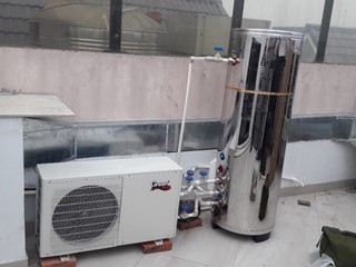 Giải pháp sử dụng máy bơm nhiệt (heat pump) cung cấp nước nóng tại Hải Phòng