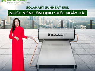 Solahart - Máy nước nóng được thiết kế từ các vật liệu chất lượng cao