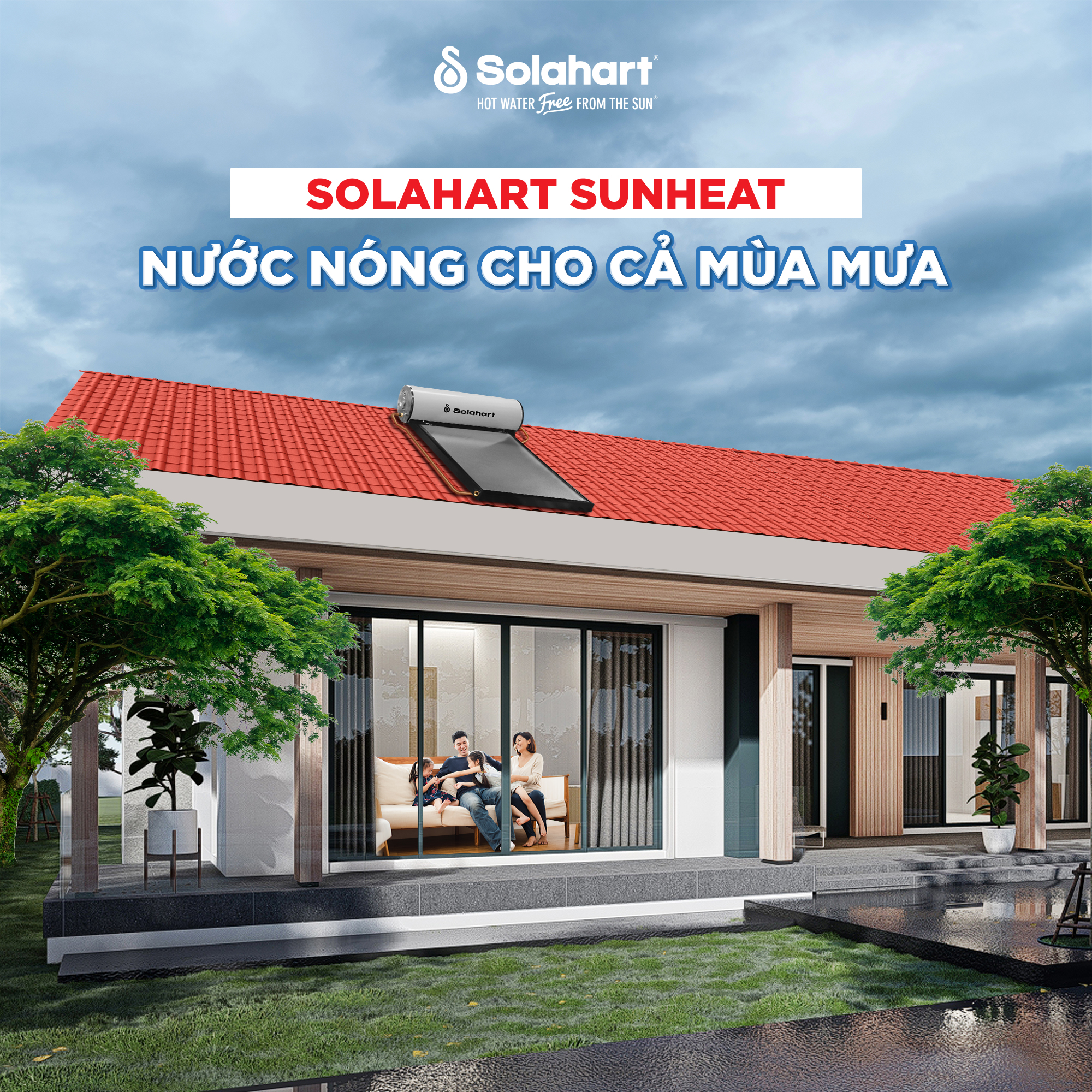 Solahart Premium - Dung tích nổi bật, bền bỉ với thời gian